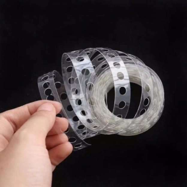 Dây kết bóng, dây nhựa gài bóng xoắn nghệ thuật trang trí sinh nhật, sự kiện - Kem Shop K17