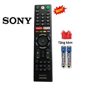 Điều khiển tivi sony RMF-TX200P KHÔNG hỗ trợ giọng nói, remote sony tv smart, mót bấm từ xa tx200p