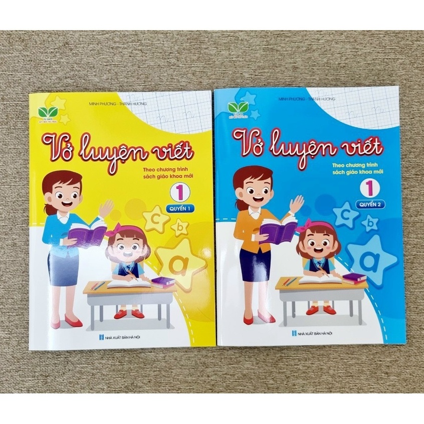 Ảnh Sách - Vở luyện viết lớp 1 theo chương trình sách giáo khoa mới 2021 - Kết nối tri thức (2 quyển) 1