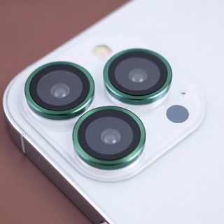 Cường lực lens Kuzoom xanh rêu bảo vệ camera Ip 13/13Mini/13Pro/Promax