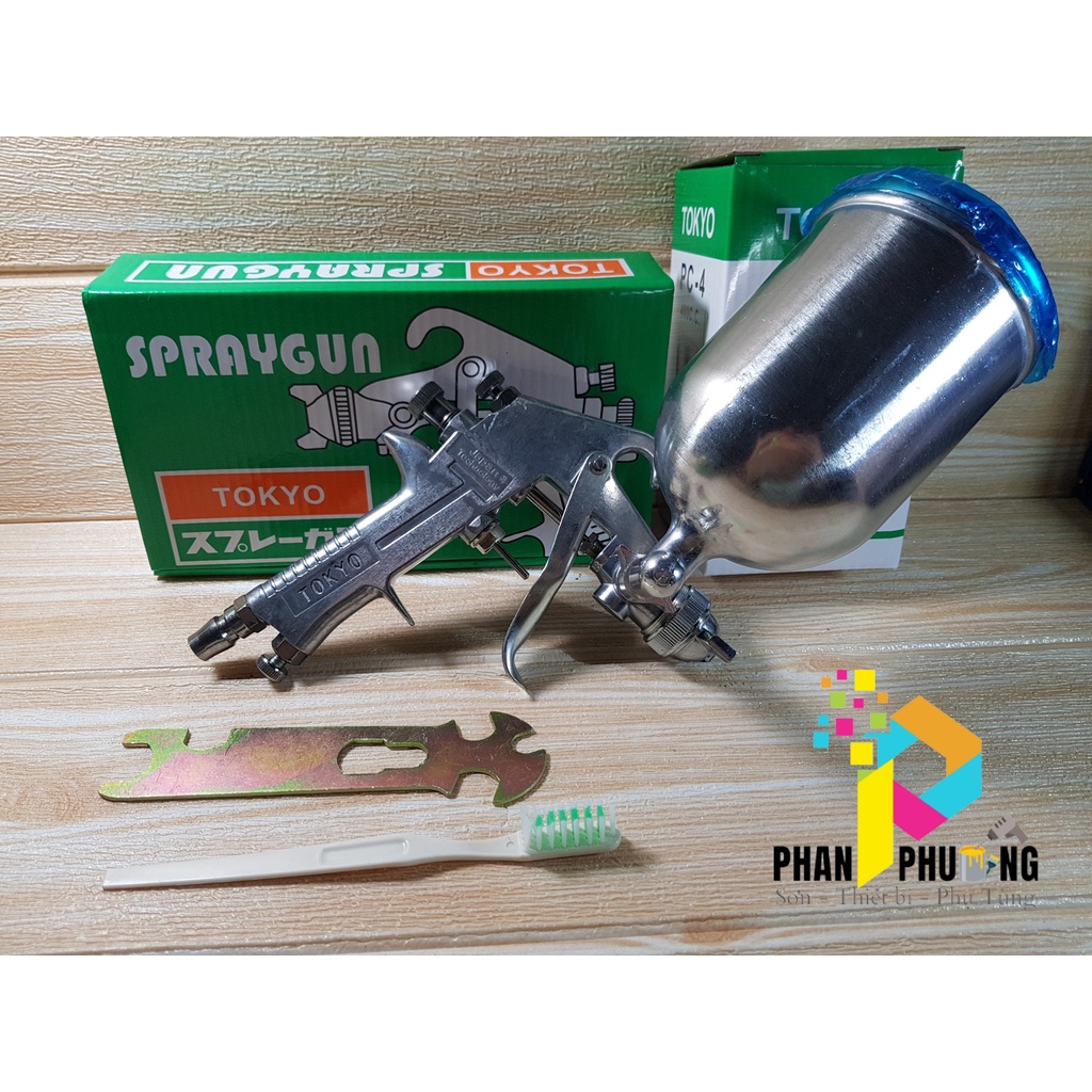 MÁY PHUN SƠN TOKYO F75 400CC / BÌNH PHUN 400CC