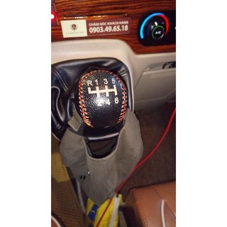 Bọc da cần số xe các đời xe Ford Transit bằng da bò ( KH đi xe khác vui lòng nhắn tên xe, đời xe cho shop)