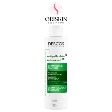 Vichy Dầu Gội Giúp Giảm Gàu Dành Cho Da Đầu Dầu & Ngứa Vichy Dercos Anti Dandruff Advanced Action Oil Hair
