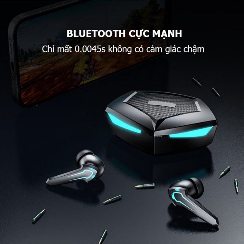 Ảnh Tai nghe chơi game Vitog P30 TWS 5.1 bluetooth không dây giảm tiếng ồn âm thanh stere 2