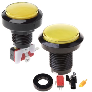 LED Chiếu Sáng Nút Nhấn Micro Switch 45mm Cho Máy Arcade và Máy Chơi Game - Hỗ trợ 12V