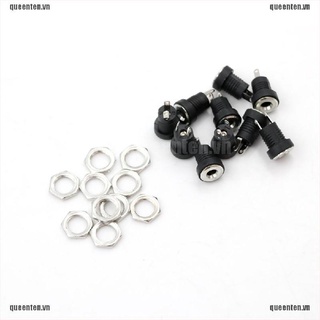 Bộ 10 Giắc Cắm Nguồn Dc 3.5 Mm X 1.35mm