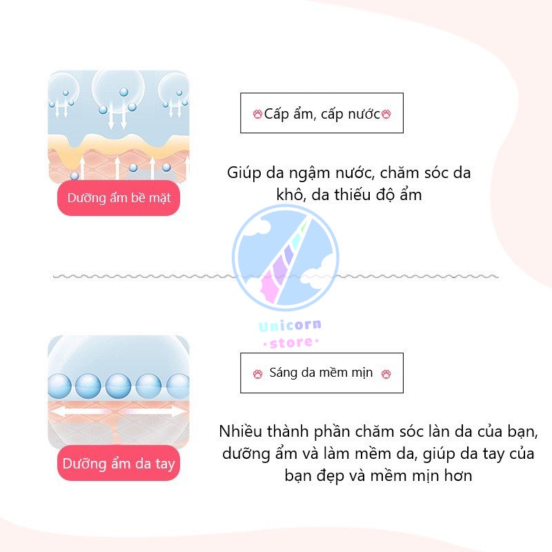Kem Dưỡng Da Tay Kitty Veze Nội Địa Trung Mềm Mịn Da