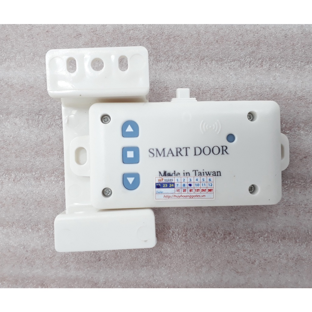 Tự dừng cửa cuốn sóng 433 mhz mã học thông minh - Cửa dừng khi chạm vật cản (CÓ CHỐNG NƯỚC)