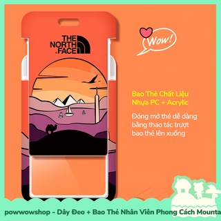 [Sẵn VN - Hỏa Tốc] Dây Đeo & Bao Đựng Thẻ Nhân Viên PC + Acrylic Mẫu Phong Cách Mountain Gentleman Style