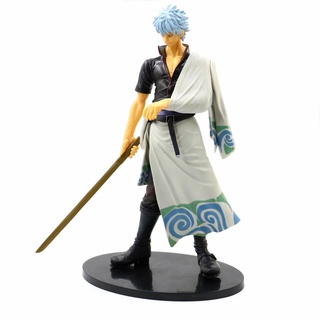Gintama Sakata Gintoki PVC Đồ chơi nhân vật hành động