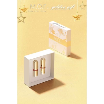 Son lì mini GOLDEN GIFT MOI Hồ Ngọc Hà, set son 2 thỏi minisize chính hãng