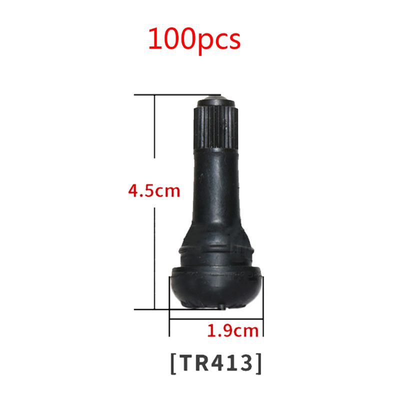 Bộ 100 van cao su Tr414 / 413 / 412 thay thế