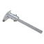 Fol Mini Vernier Caliper 0-100mm Guage Pocket Thép không gỉ Metric Machinist
