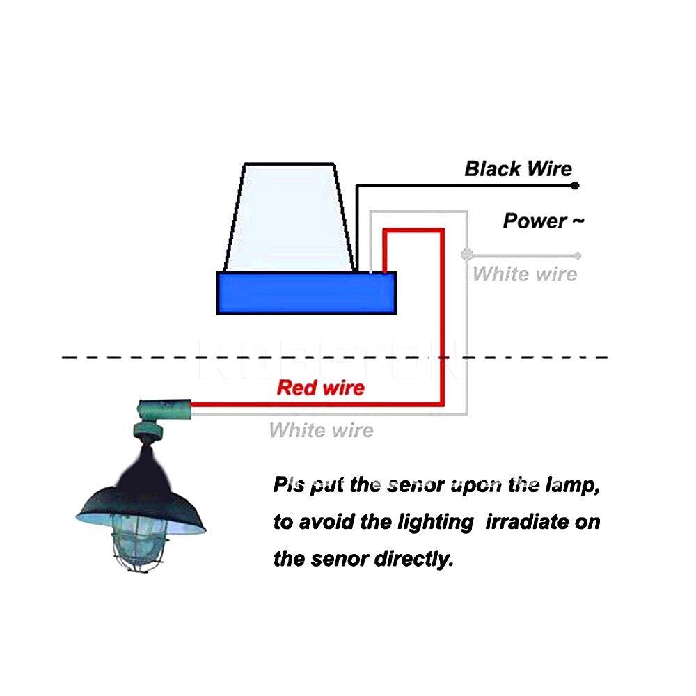 Công tắc dùng cho đèn cảm biến AC DC 220V 10A