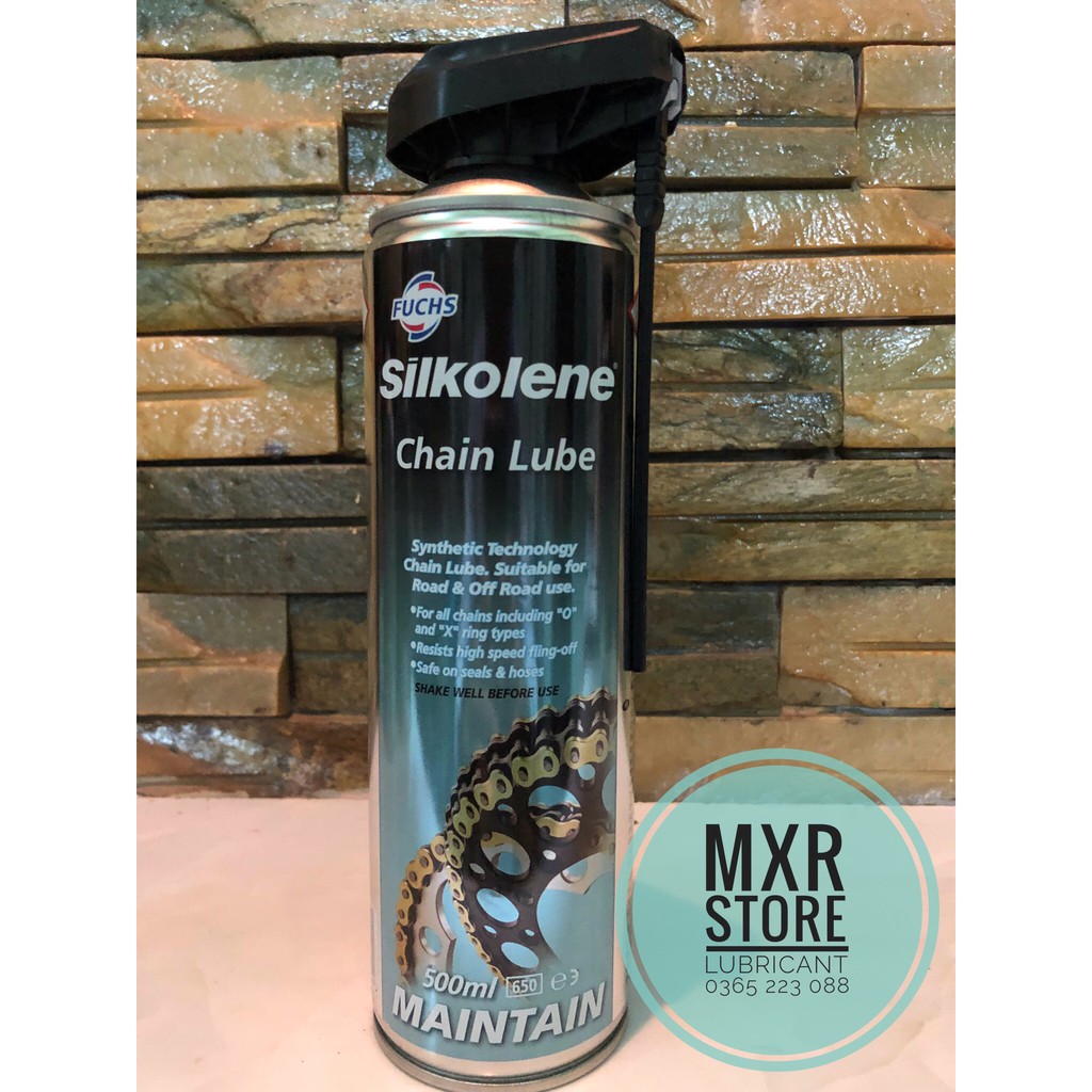 Chai Xịt Dưỡng Sên Fuchs Silkolene Chain Lube 500ml | Shopee Việt Nam