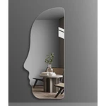 Gương toàn thân hình khuôn mặt VUA GƯƠNG cao cấp treo tường decor phòng khách, phòng ngủ, cửa hàng có đèn led cảm ứng — ảnh 4