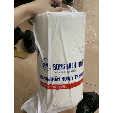 Bông Y Tế Bông Bạch Tuyết Cuộn 1kg Dùng Trong Y Tế ,Phun Xăm Thẩm Mỹ