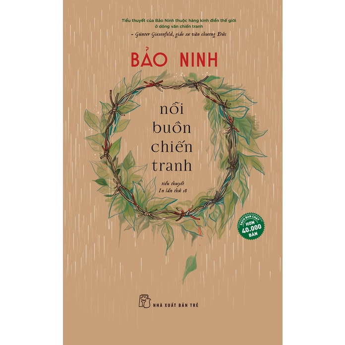 Ảnh Sách - Nỗi Buồn Chiến Tranh - NXB Trẻ 1