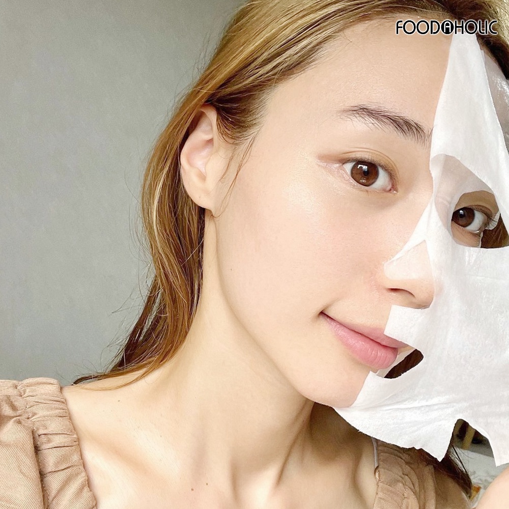 Ảnh Combo 10 Mặt nạ giảm mụn, tái tạo da Foodaholic Retinol Anti Acnes Mask 23ml x 10 - RETINOL 1