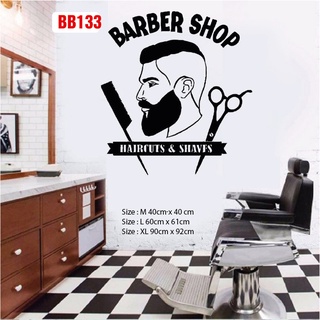 Decal dán làm đẹp cửa tiệm Barber và Salon, thu hút khách hàng, tạo điểm nhấn cho tiệm  P9
