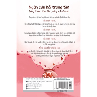 Sách - Ngàn câu hỏi trong tim: Sống thanh tâm tĩnh, sống vui tâm an