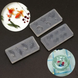 Bộ 3 Khuôn Silicone Nhiều Hình Đa Dạng Làm Trang Sức