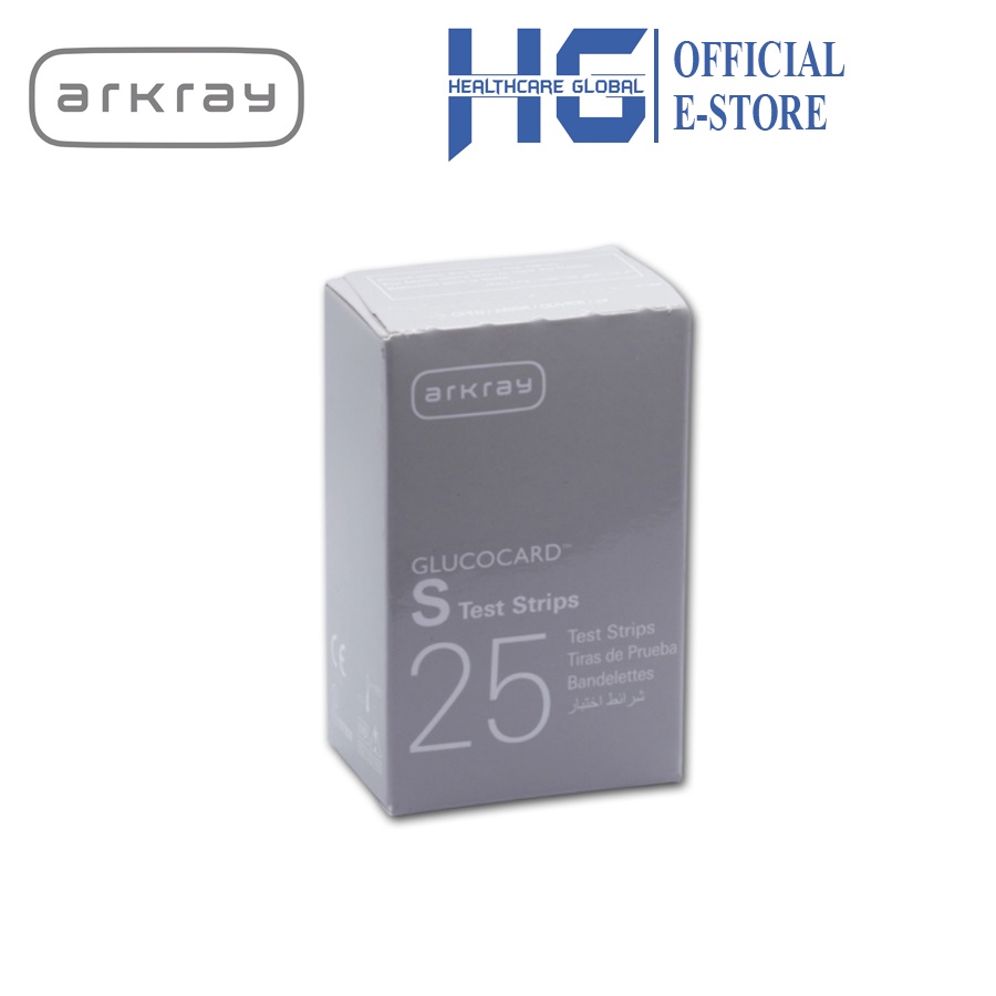 Ảnh Hộp 50 Que Thử Đường Huyết ARKRAY | Dùng Cho Máy Arkray Glucocard S 3