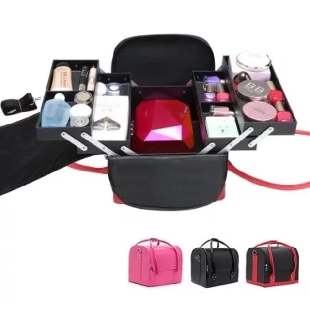 Cốp đựng đồ nail 2 tầng