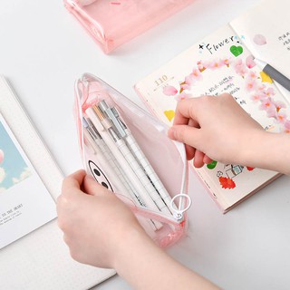Hộp Bút Nhựa Trong Heo Hồng - Thỏ Hồng VPP