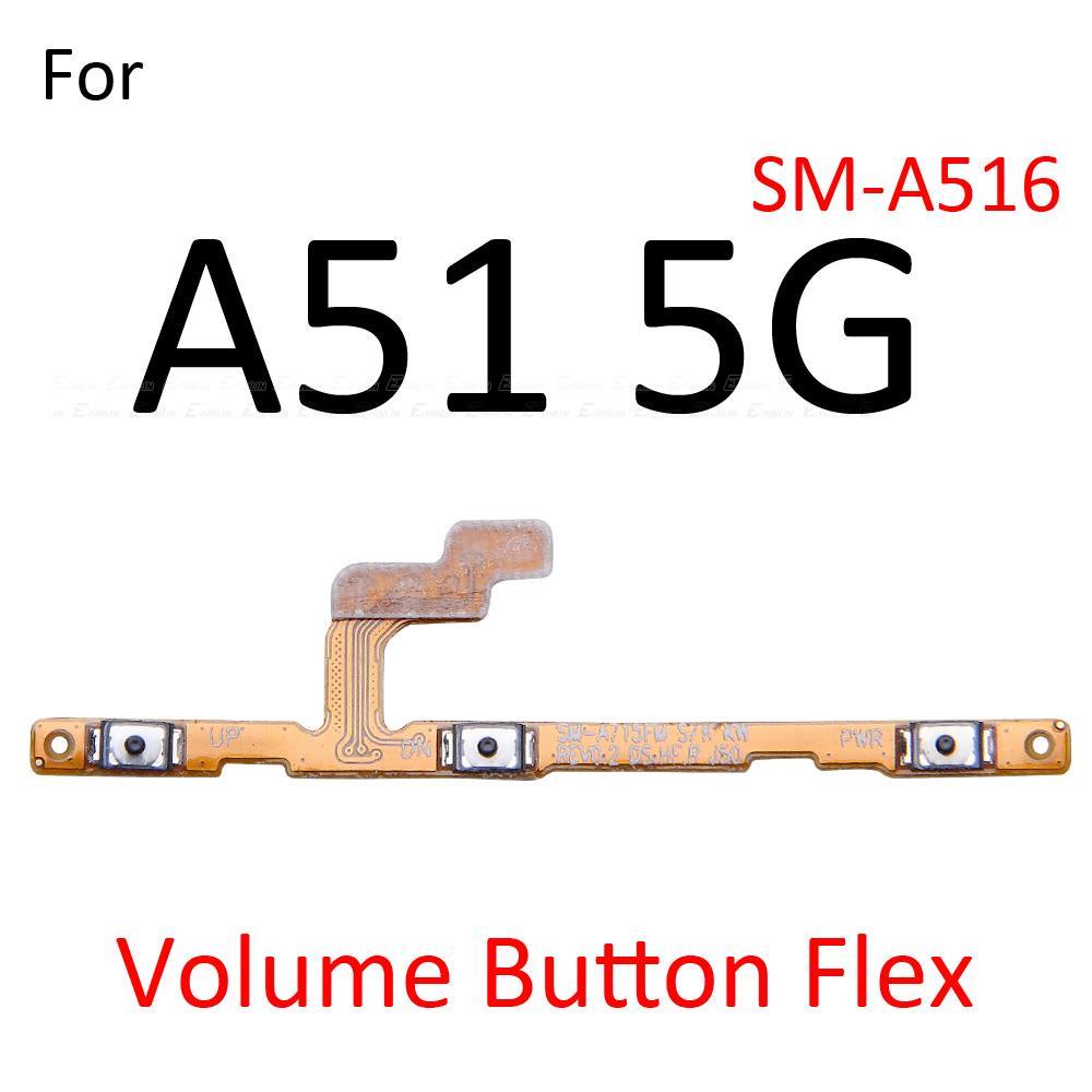 Tắt Tiếng Công Tắc Chìa Khóa Nguồn Ruy Băng Một Phần Cho Samsung Galaxy A01 A11 A31 A51 A71 4G 5G BẬT TẮT Nút Âm Lượng Điều Khiển Cáp Mềm Thay Thế Các Bộ Phận