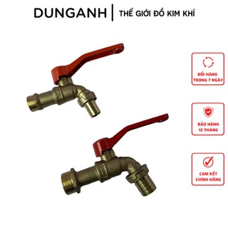 Vòi khóa nước Kim Khí Dung Anh, vòi gạt đồng phi 21, 27