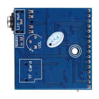 Dusur Mô-Đun Máy Nghe Nhạc mp3 dc 5v Kích Hoạt Giọng Nói sd tf + 2 Cổng