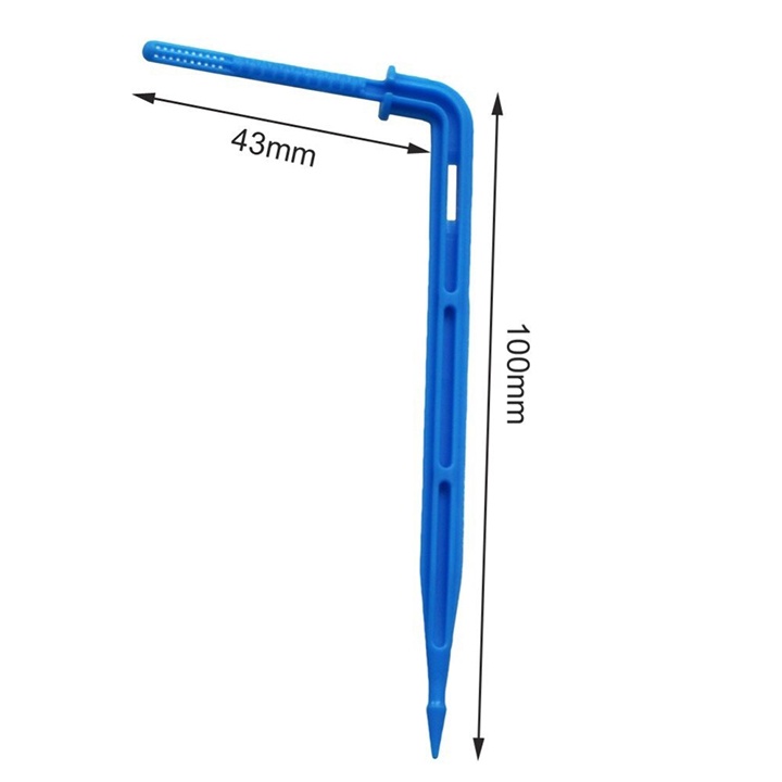 100 cái - Que cắm nhỏ giọt lưu lượng 2L/h, đầu tưới nhỏ giọt