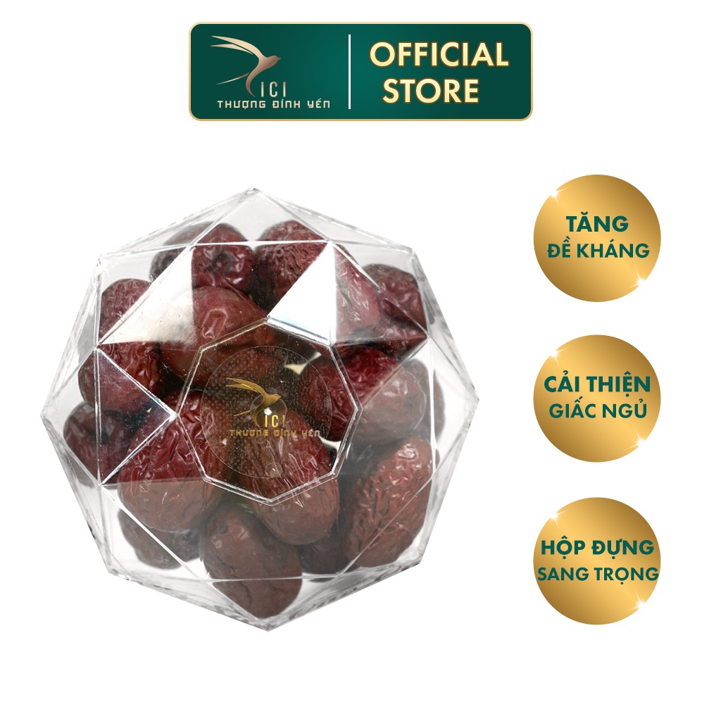 Ảnh Táo Đỏ Tân Cương CICI THƯỢNG ĐỈNH YẾN Giúp Kích Thích Hệ Miễn Dịch Bảo Vệ Gan, Cải Thiện Giấc Ngủ Hộp 200gr 2
