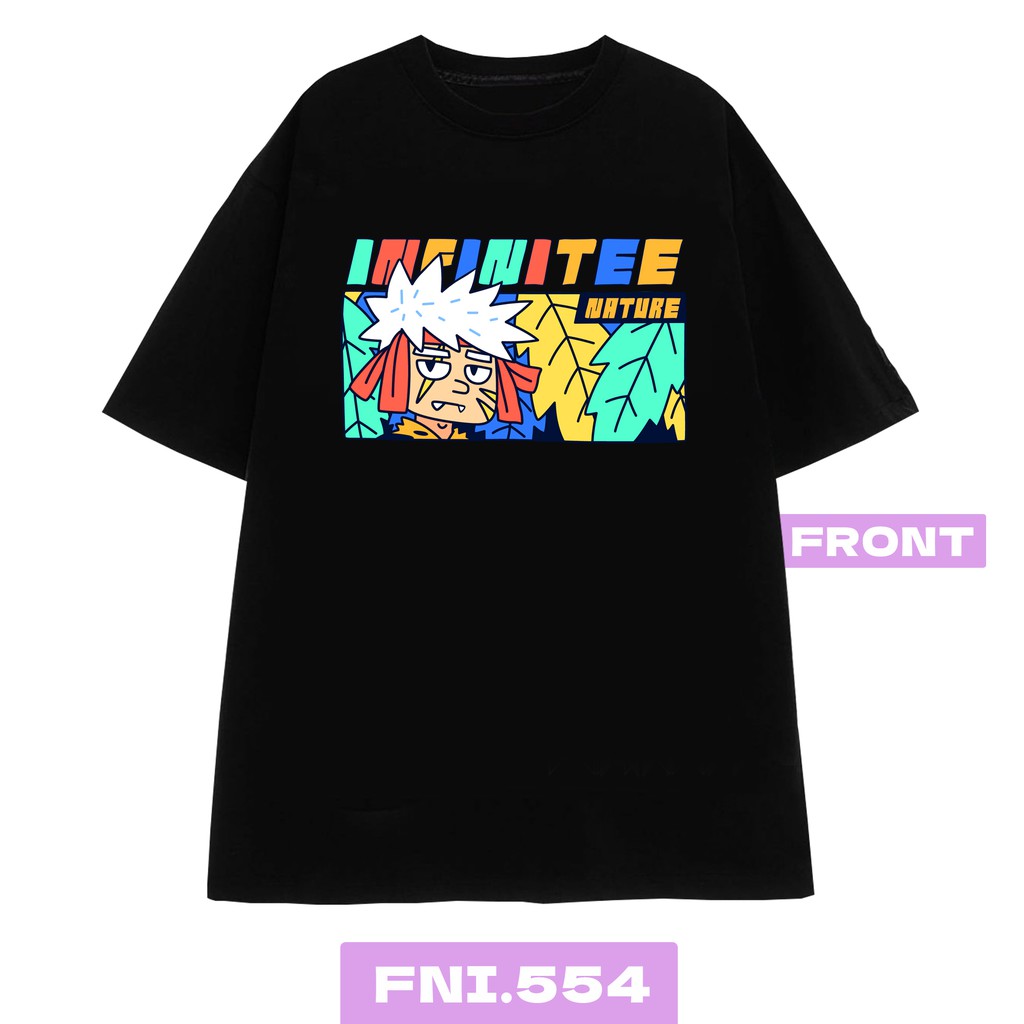 Áo thun INFINITEE Fni0554, Thun 100% Cotton - form rộng Unisex.