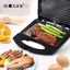 Máy kẹp bánh mì HAEGER RAF 750W gia nhiệt kép, chống dính telfon siêu bền