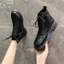 GIÀY BỐT BOOTS NỮ KHÓA KÉO CÁ TÍNH KÈM ẢNH CHI THẬT CHI TIẾT
