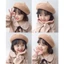 Baby Girls Beret Hat Solid Color Vintage Beret Beanie Cap Bonnet Hat for Kids