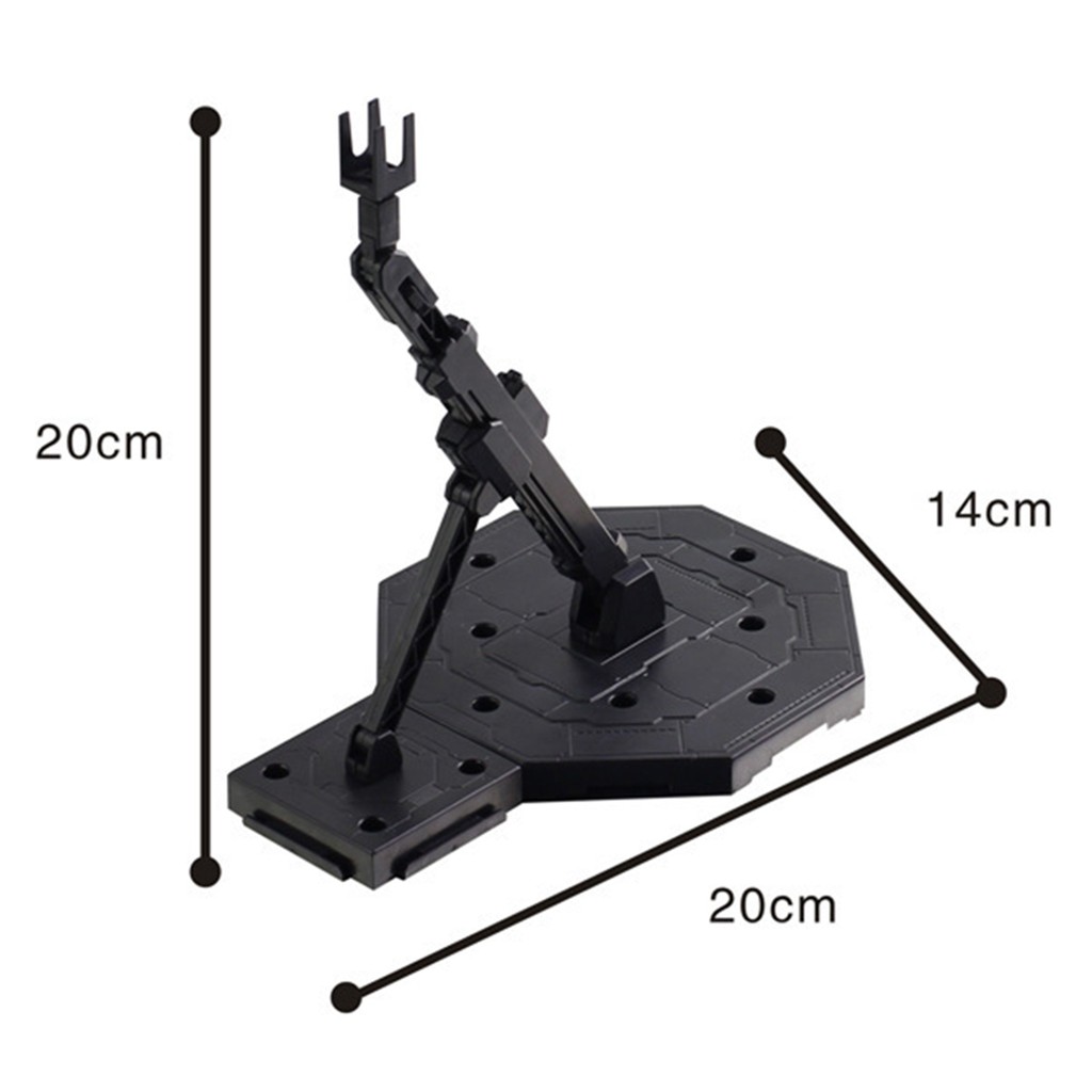 Ảnh Đế trưng bày Đồ Chơi Lắp Ráp Anime Action Base cho Mô Hình Gundam Figure 1/144 SD, BB, HG, RG 1