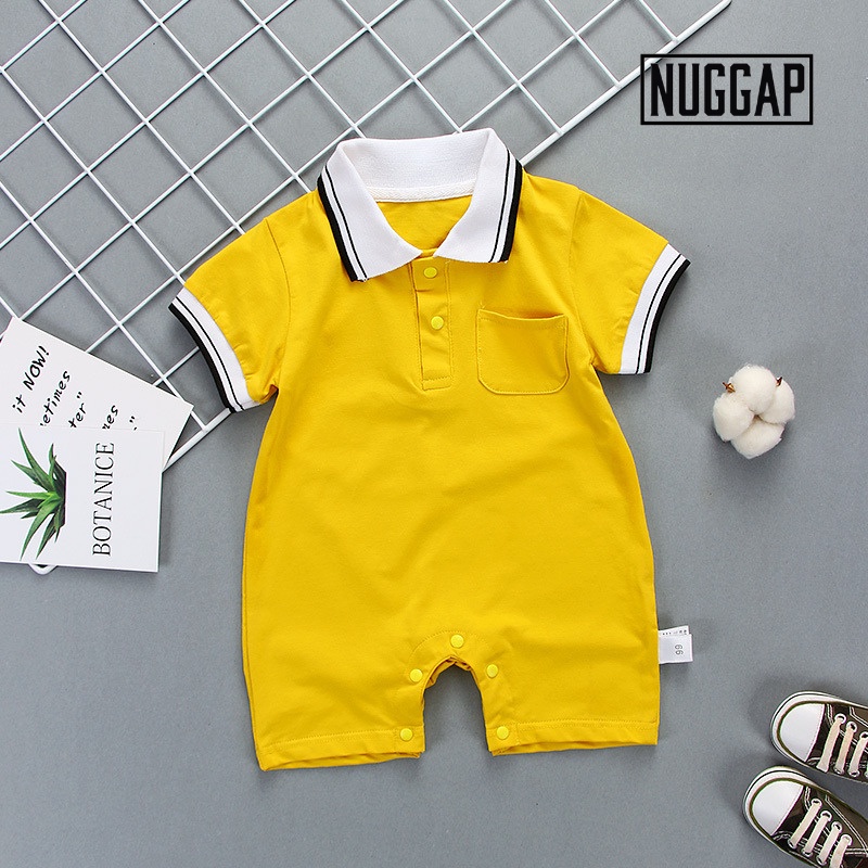 Bodysuit cho bé trai bé gái, Bộ Body cho bé trai bé gái Basic Nuggap