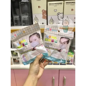 SET 3 KHẨU TRANG GẤU UNIMASK 3D CHO BÉ TỪ SƠ SINH
