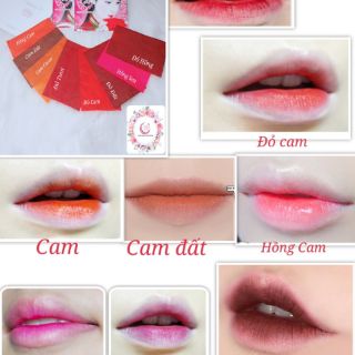 Son giấy cổ trang hộp thổ cẩm vuông Moon Ship