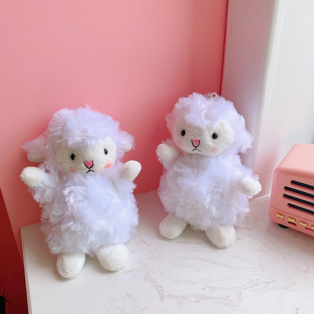 Móc Khóa Cừu Bông Xinh Xắn Dễ Thương