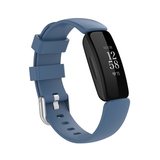 Dây Đeo Thay Thế Chất Liệu Silicon Màu Trơn Cho Fitbit inspire 2 inspire2 ace3 ace 3