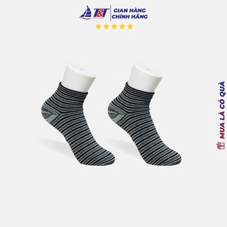 Vớ Tất Cổ Ngắn Kẻ Vằn T&T SOCKS Nhiều Màu Thoáng Khí Khử Mùi Êm Ái TRỊNH CHUNG - NU323