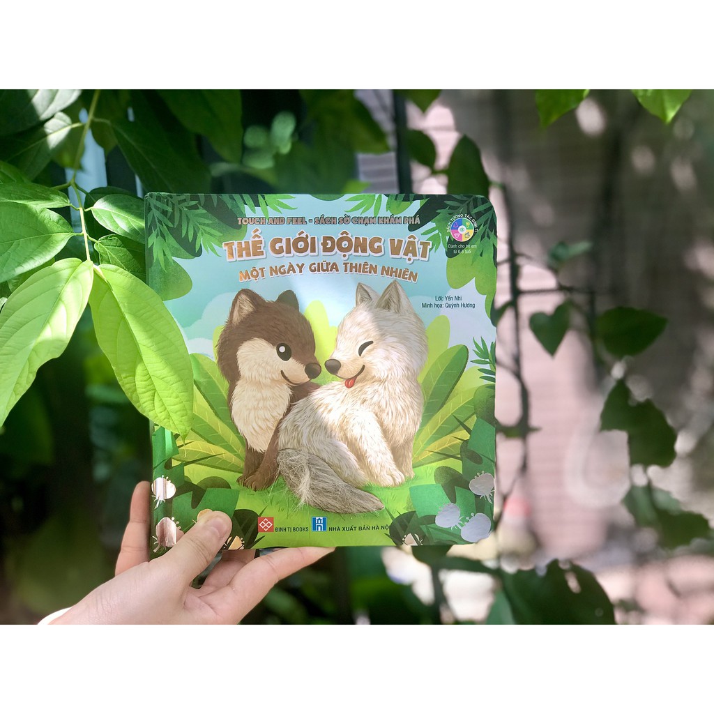 Ảnh Sách Sờ chạm khám phá - Thế giới động vật - Một ngày giữa thiên nhiên 1