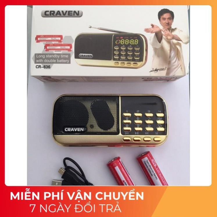 Loa Thẻ Nhớ Nghe Pháp Craven Cr 836s Shopee Việt Nam