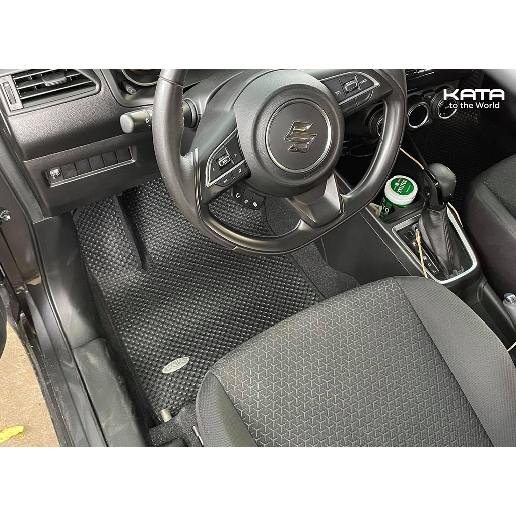 Thảm lót ô tô KATA cho xe Suzuki Swift (2018-2025) - Khít với sàn, Chống trơn, Không mùi, Không ẩm mốc