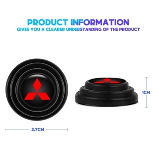 Bộ 4/8/12 Miếng Dán Silicon Chống Sốc Cho Xe Hơi Mitsubishi Asx Lancer Outlander Pajero Accessoires