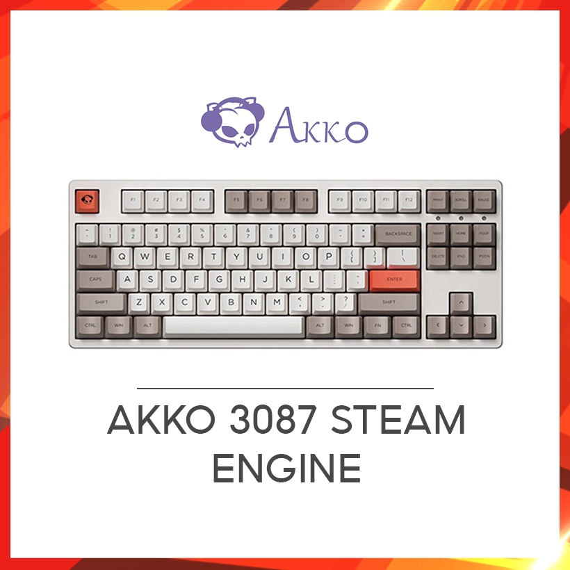 Bàn Phím Cơ AKKO 3087 Steam Engine (Akko Sw V2) | Shopee Việt Nam